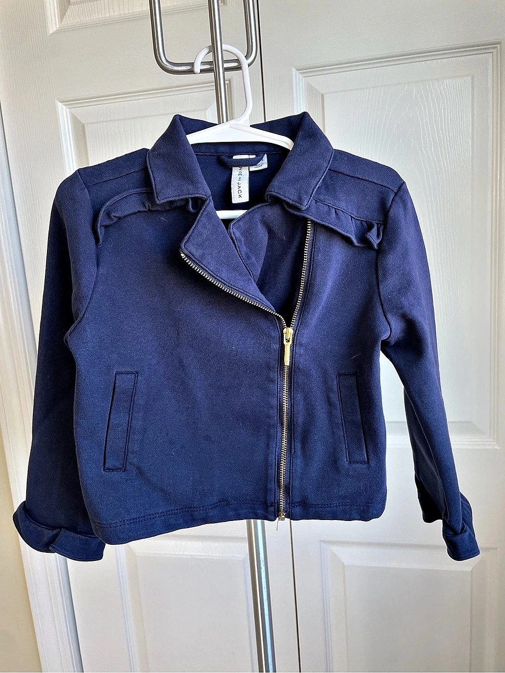 Janie and Jack Blue Zip Jacket
